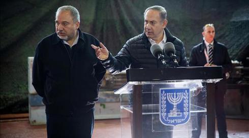 "באווירה נינוחה": נתניהו וליברמן נפגשו (1)