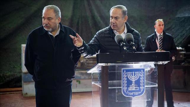 אביגדור ליברמן ובנימין נתניהו