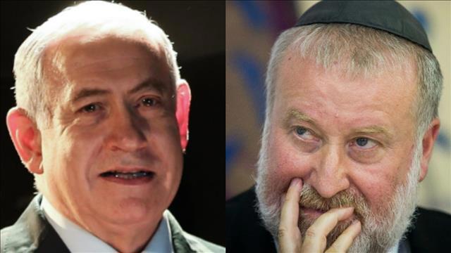אביחי מנדלבליט ובנימין נתניהו