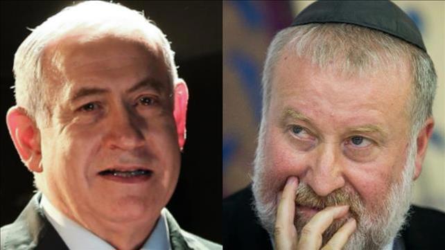 אביחי מנדלבליט ובנימין נתניהו