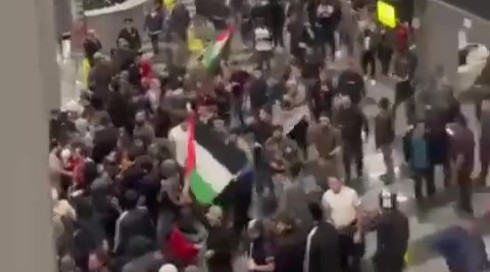 "20 אלף איש שברו את שדה התעופה": שמואל נחת אתמול בדאגסטן לתוך הפגנה פרו-פלסטינית אלימה