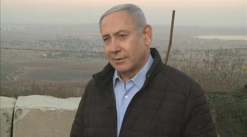נתניהו בסיור בגולן: "יכול לאשר שאיראן מתכננת התקפות נוספות"
