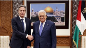 אבו מאזן ובלינקן