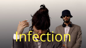 מנקה היא לא  INFECTION