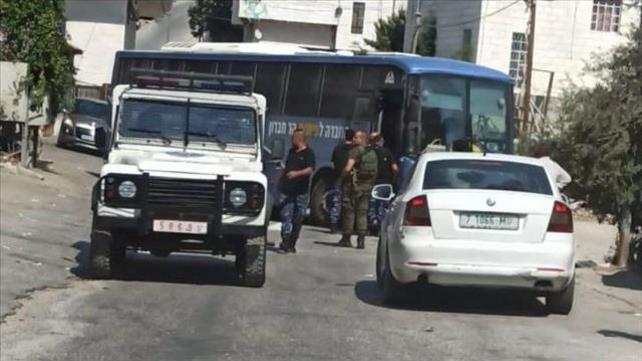 אוטובוס, חיילים, גולני, תיעוד, חברון, 1.8.21