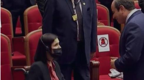 המחווה המרגשת של נשיא מצרים לשרה אלהרר