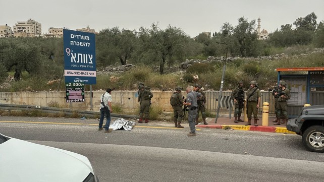 ניסיון פיגוע דקירה בצומת גיתי אבישר