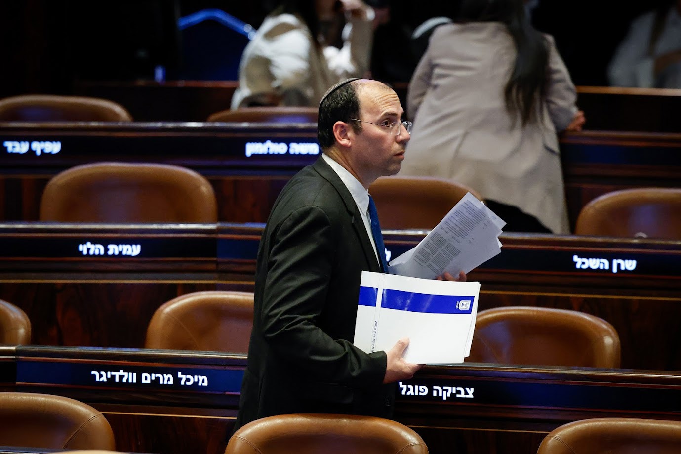 חבר הכנסת שמחה רוטמן במליאת הכנסת
