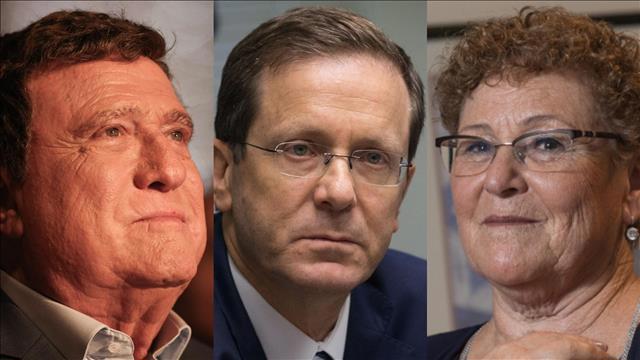 מרים פרץ, יצחק הרצוג ויהורם גאון