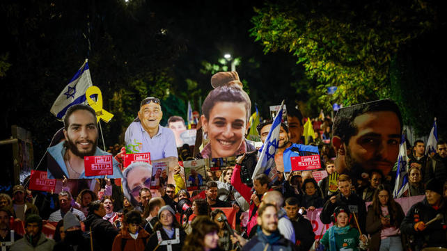 הפגנה להשבת החטופים 27.11