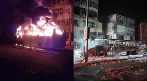 תחקיר ראשוני של הצתת האוטובוס בבני ברק - כוחות הכיבוי חשבו שמדובר בתלונת סרק