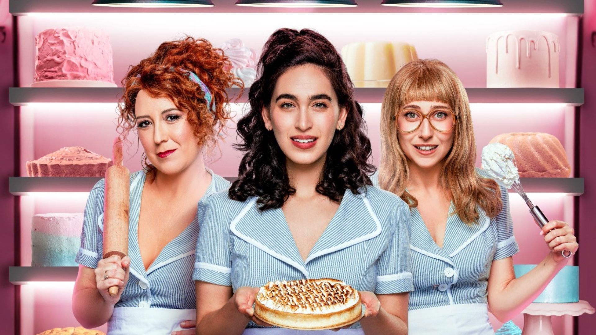 נוי הלפרין, משי קלינשטיין וטלי אורן, מתוך "מלצרית" בתיאטרון הקאמרי