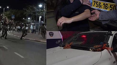עימותים ויידוי אבנים לעבר שוטרים במאה שערים, 17 נעצרו