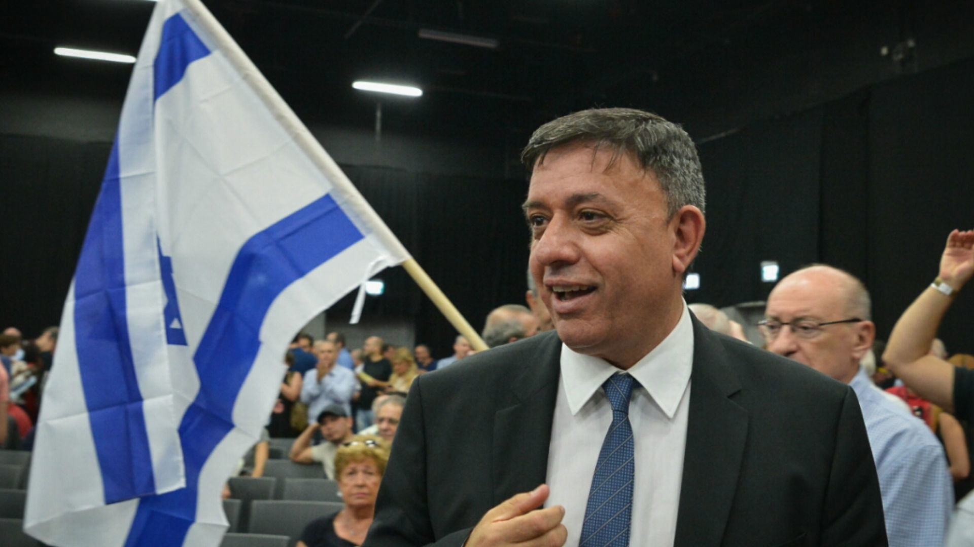 אבי גבאי בוועידת מפלגת העבודה, השבוע