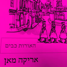 כריכת הספר 'האורות כבים'