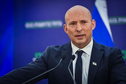  נפתלי בנט במסיבת עיתונאים, יוני 2026