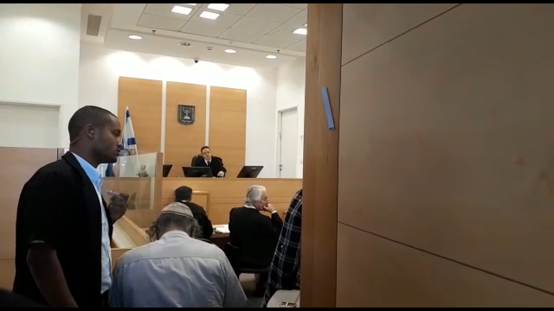 הדיון בבית המשפט בלוד