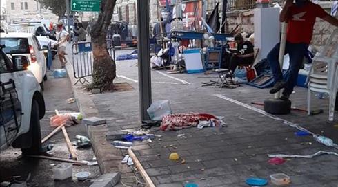 עיריית ירושלים פינתה את מאהל המחאה מול מעון רה"מ
