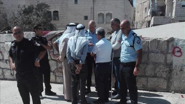 מפקד מחוז ירושלים ניצב דורון ידיד בעיסאוויה 01.07.19