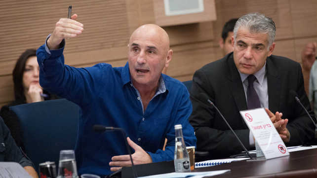 יאיר לפיד ועופר שלח