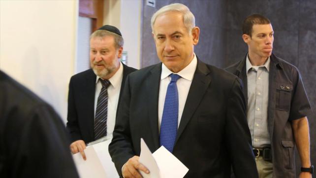 בנימין נתניהו ואביחי מנדלבליט