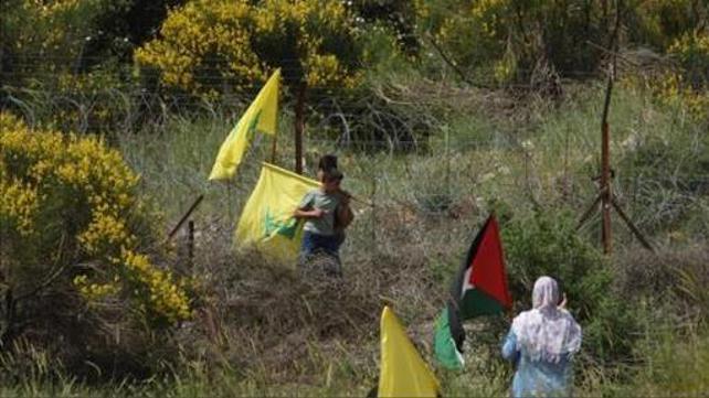 הפגנות של חיזבאללה בהר דב
