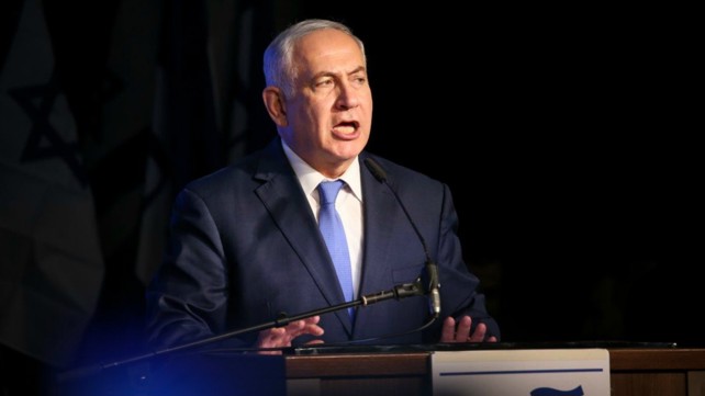 ראש הממשלה בנימין נתניהו בנאומו, אמש