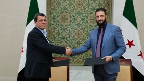 הסכם בין השלטון הסורי לכוחות הכורדים