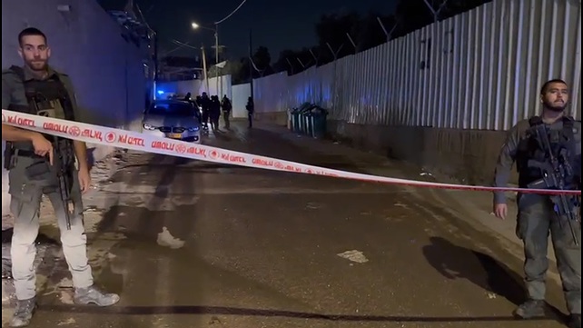 זירת רצח כפול בלוד - 29.12.23