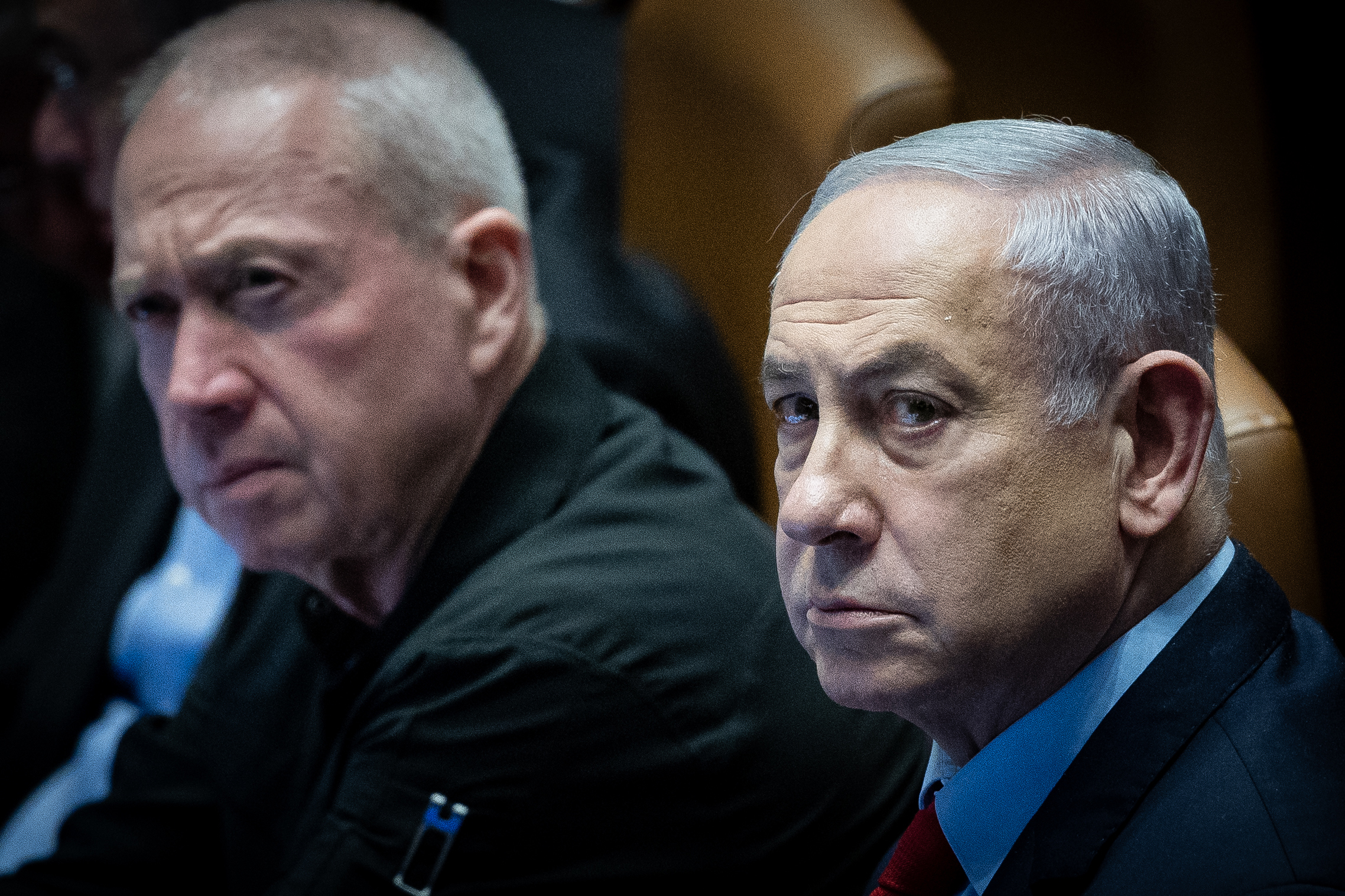 ראש הממשלה בנימין נתניהו ושר הביטחון יואב גלנט