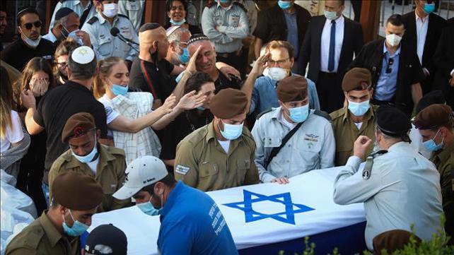 הלווייתו של לוחם גולני עמית בן יגאל שנהרג בפעילות מבצעית בשומרון 14.05.20
