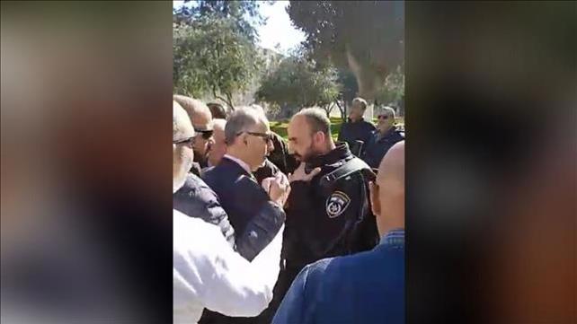 שגריר ירדן מעוכב על ידי שוטר בכניסה לאל אקצא 17.01.23