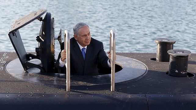 ראש הממשלה נתניהו בהשקת הצוללת אח"י רהב, 12.01.16