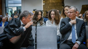 חרם בטקס השבעה: לוין מתעלם מהנשיא העליון יצחק עמית