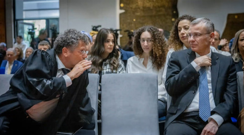 חרם בטקס השבעה: לוין מתעלם מהנשיא העליון יצחק עמית