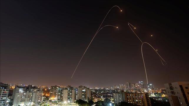 יירוט של כיפת ברזל 13.11.2019 