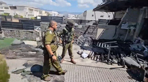 יום סוער בצפון: בתים בקרית שמונה ממשיכים להיפגע