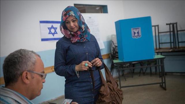 המגזר הערבי מצביע בקלפי