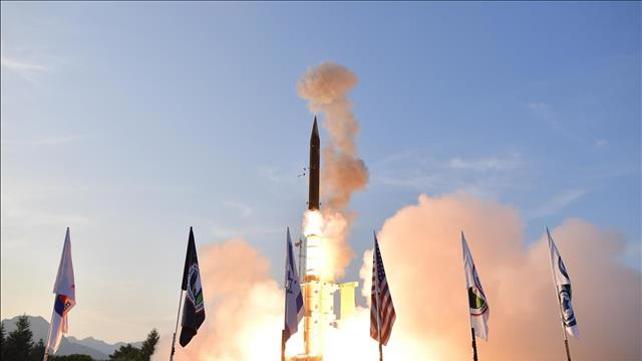 ניסוי בטיל החץ 3 באלסקה - 28.7.2019