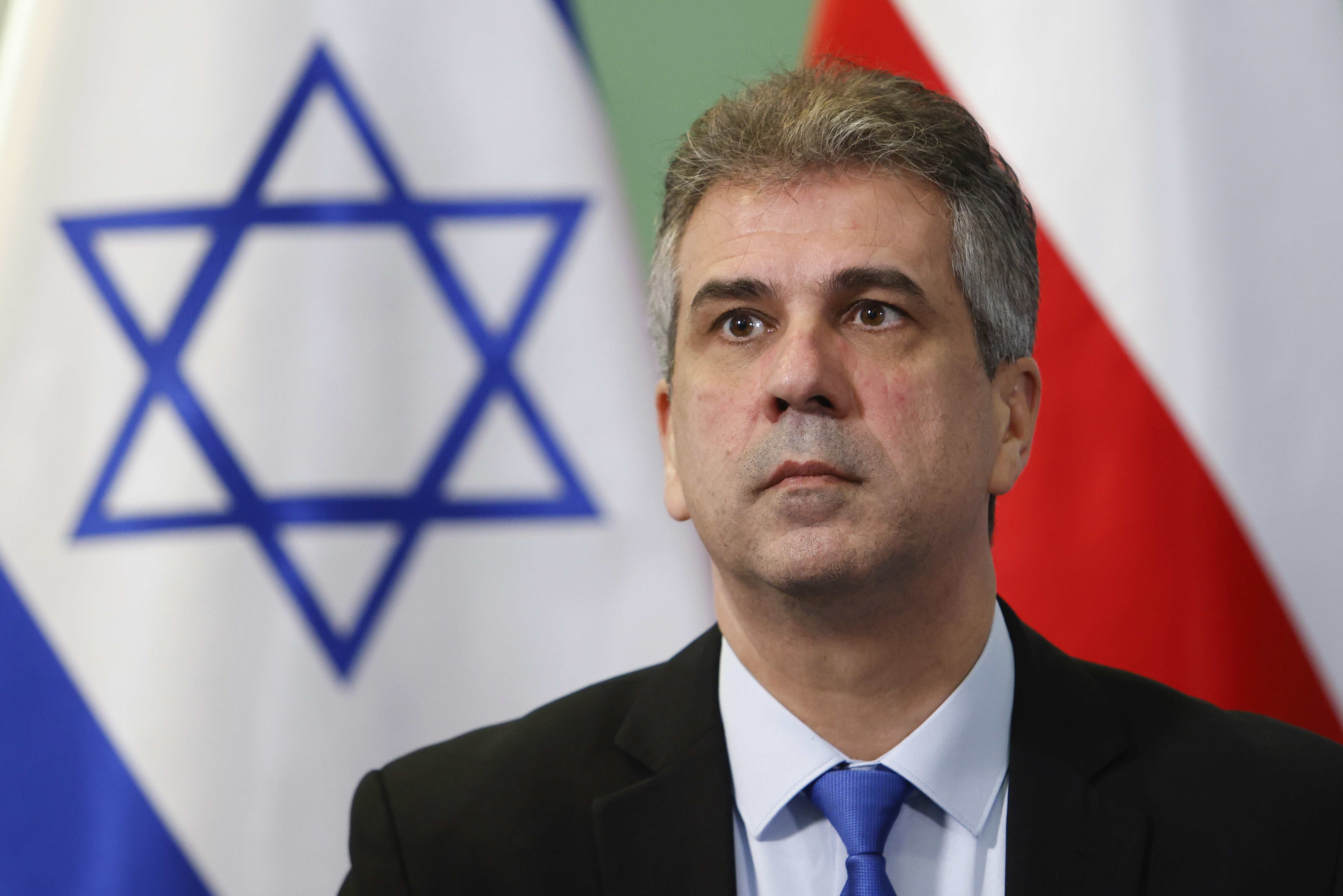 שר החוץ אלי כהן בפולין