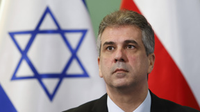 שר החוץ אלי כהן בפולין