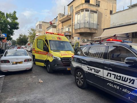 זירת האירוע בתל אביב 27.5.25