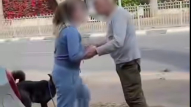 הגבר החשוד בתקיפת כלב, פתח תקווה