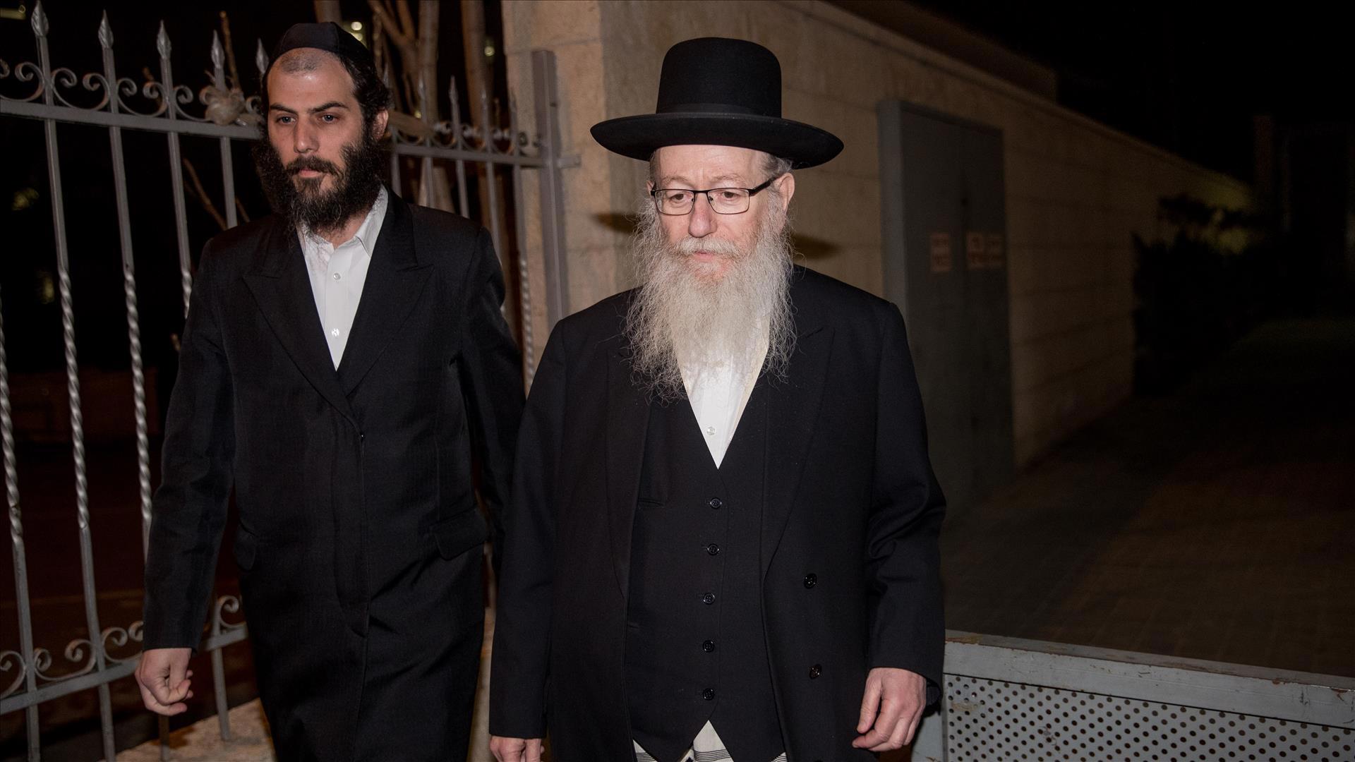 סגן שר הבריאות יעקב ליצמן