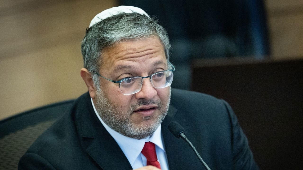 השר לביטחון לאומי איתמר בן גביר בוועדה לביטחון לאומי, בחודש ספטמבר