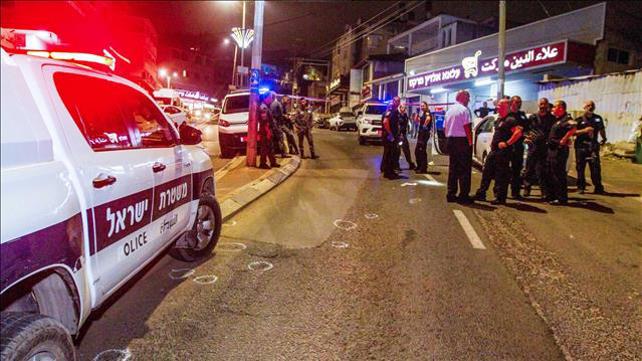 זירת הרצח של נידאל אגבריה באום אל פחם 04.09.22