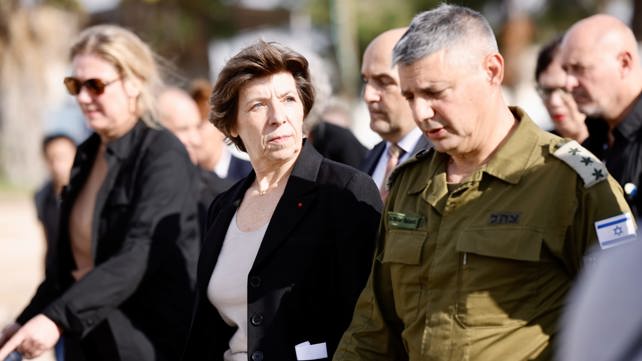 שרת החוץ הצרפתיה קולונה