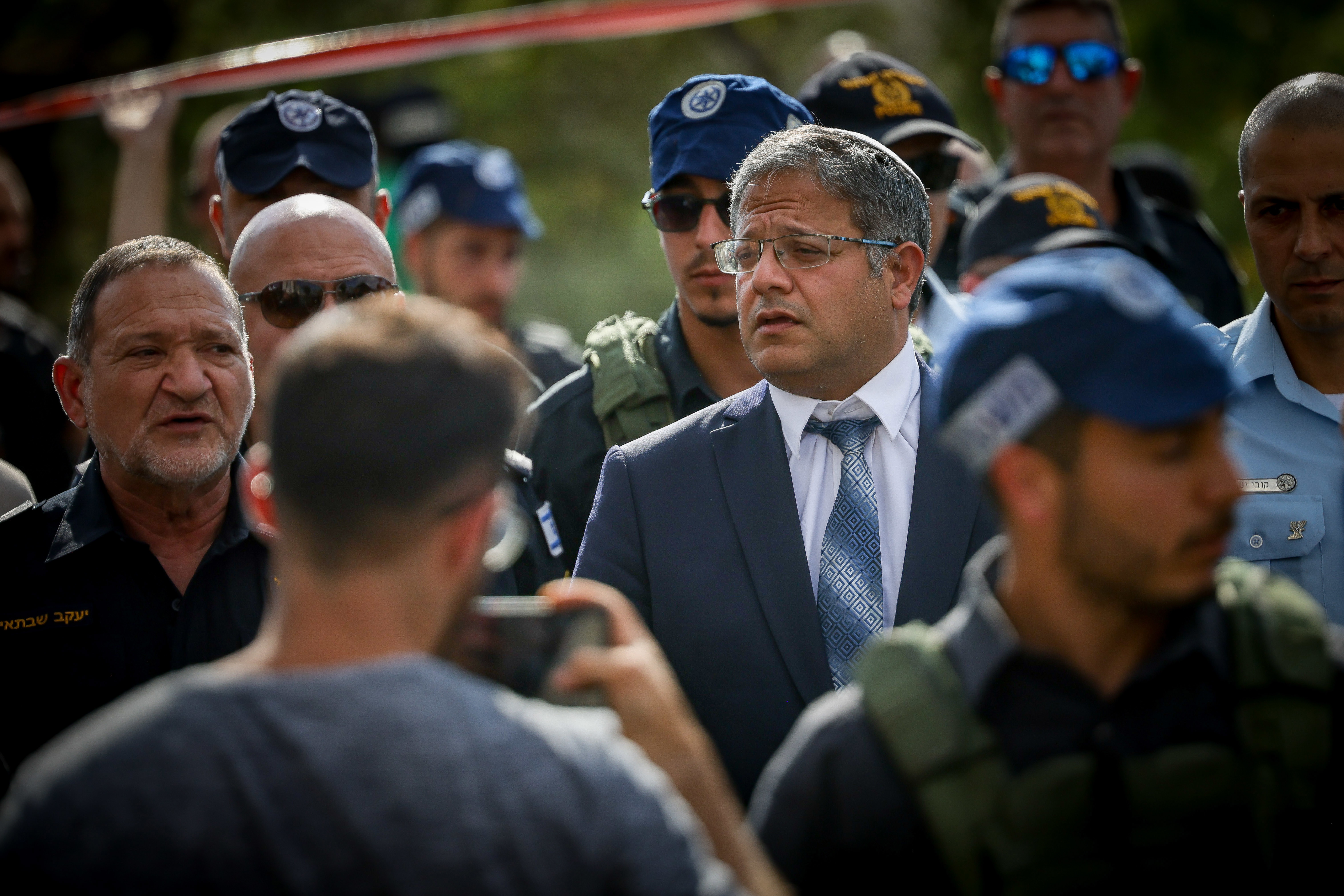 בן גביר והמפכ"ל שבתאי 01.08.23